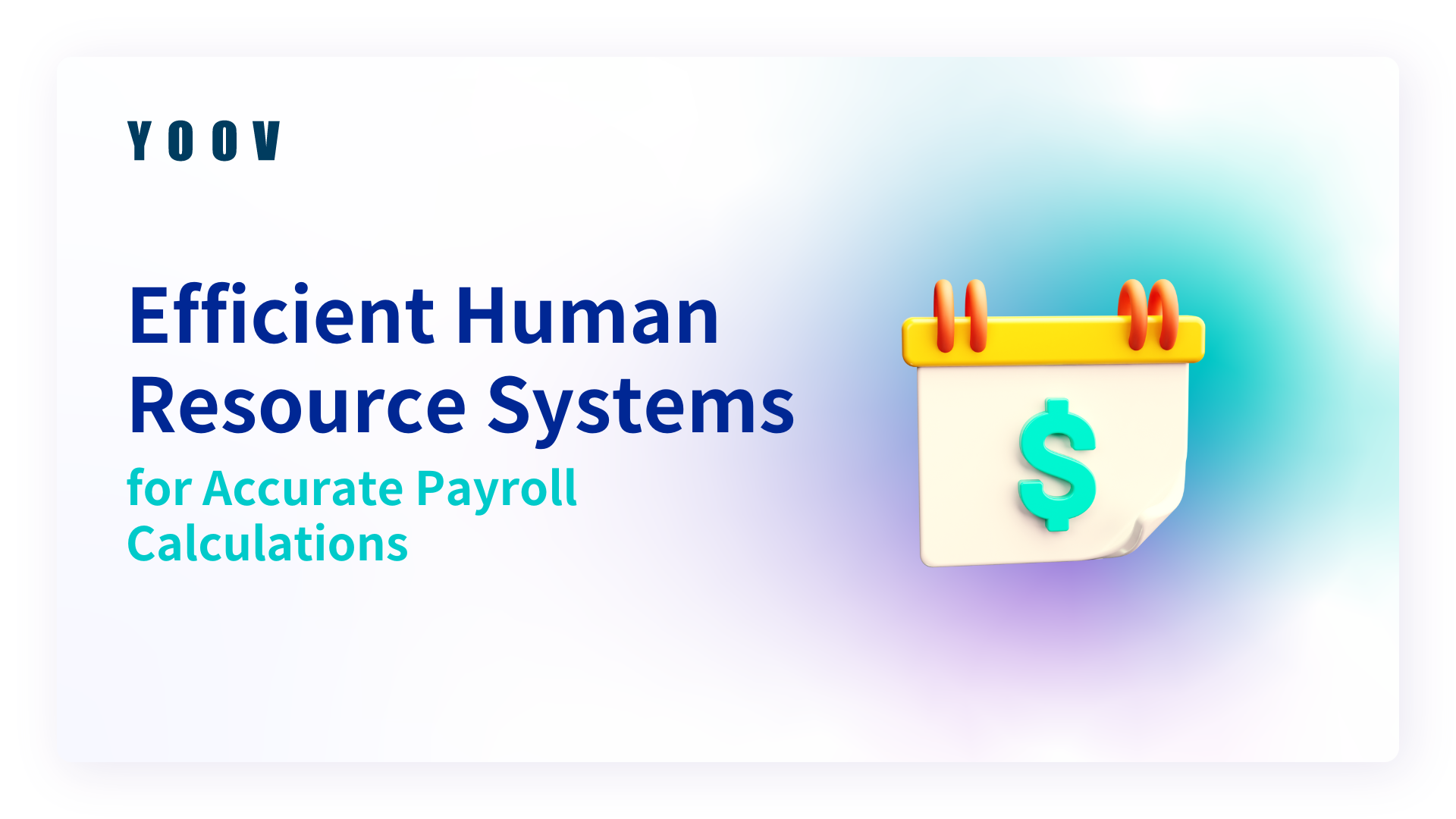 Efficient Human Resource Systems for Accurate Payroll Calculations 